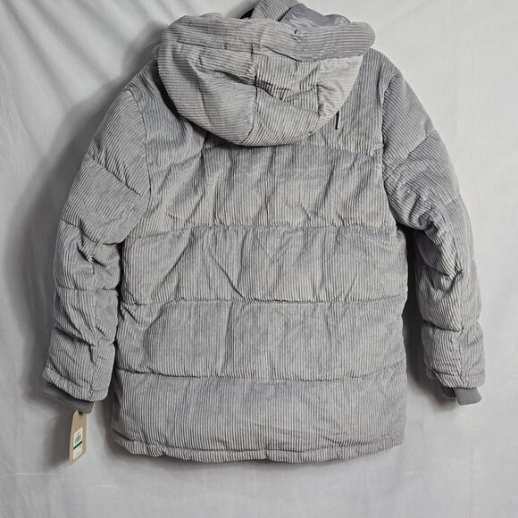 NWT.. LEVI'S.. gray, puffer, courderoy jacket.. - Picture 12 of 16
